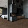 Novafloor PD 200 Tammi Rustic Dark Chocolate 1-sauva öljyvahattu & harjattu parketti - Image 2