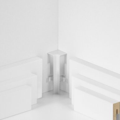 PARADOR SL3 invändigt hörn Vit Tillbehör