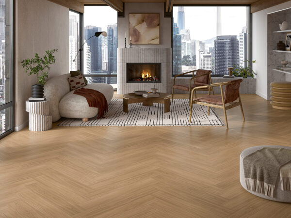 PARADOR Modular ONE Tammi Artemis Caramel Brown kalanruoto Vinyylilattia - Image 2