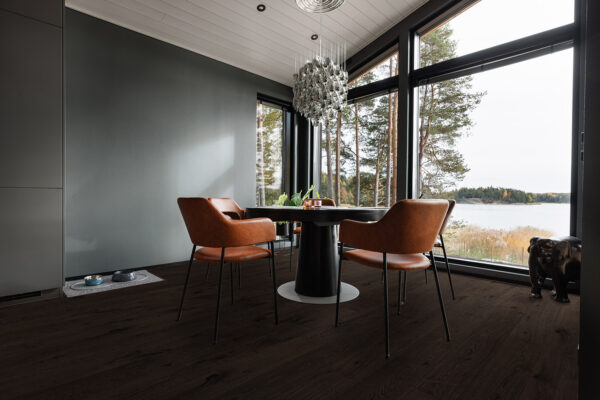 Novafloor PD 200 Tammi Rustic Black Wood 1-sauva öljyvahattu & harjattu parketti - Image 8