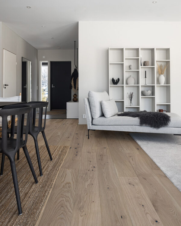 Novafloor PD 200 Tammi Rustic Old Grey 1-sauva öljyvahattu & harjattu parketti - Image 2