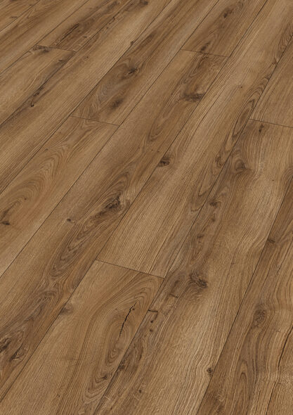Meister Silent Touch Tammi Castle Brown 1-sauva PVC-Vapaa Vinyylilattia
