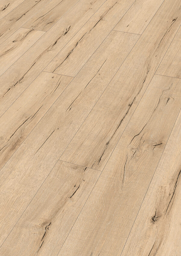 Meister Silent Touch Tammi Light Old Wood 1-sauva PVC-Vapaa Vinyylilattia