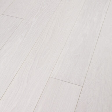 Novafloor New Classics Ek Polar White 1-stav oljevaxad & borstad parkett