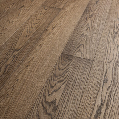 Novafloor New Classics Ek Light Chocolate 1-stav oljevaxad & borstad parkett